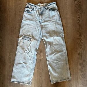 Abercrombie & Fitch Light Blue Boyfriend Jeans